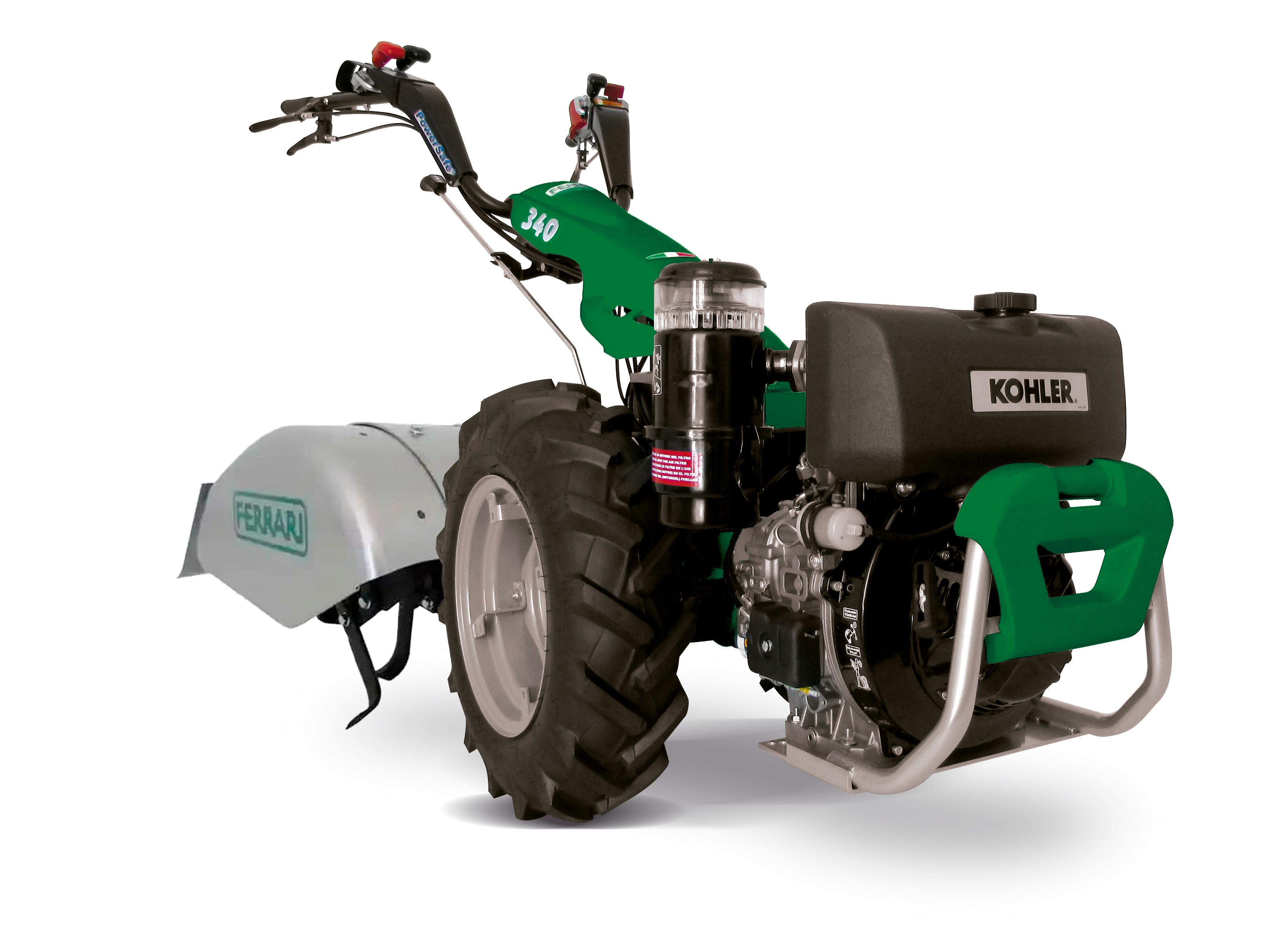 MOTOCULTOR FERRARI POWERSAFE MC340PSKD440 DIÉSEL 11HP CON TILLER 80CM