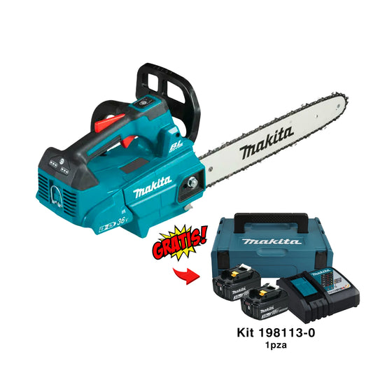 MOTOSIERRA INALÁMBRICA MAKITA 36V B&C 16" DUC406Z