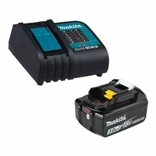 JUEGO DE CARGADOR MAKITA LXT 18V DC18RC + 1 BATERÍA  BL1830B  199992-9