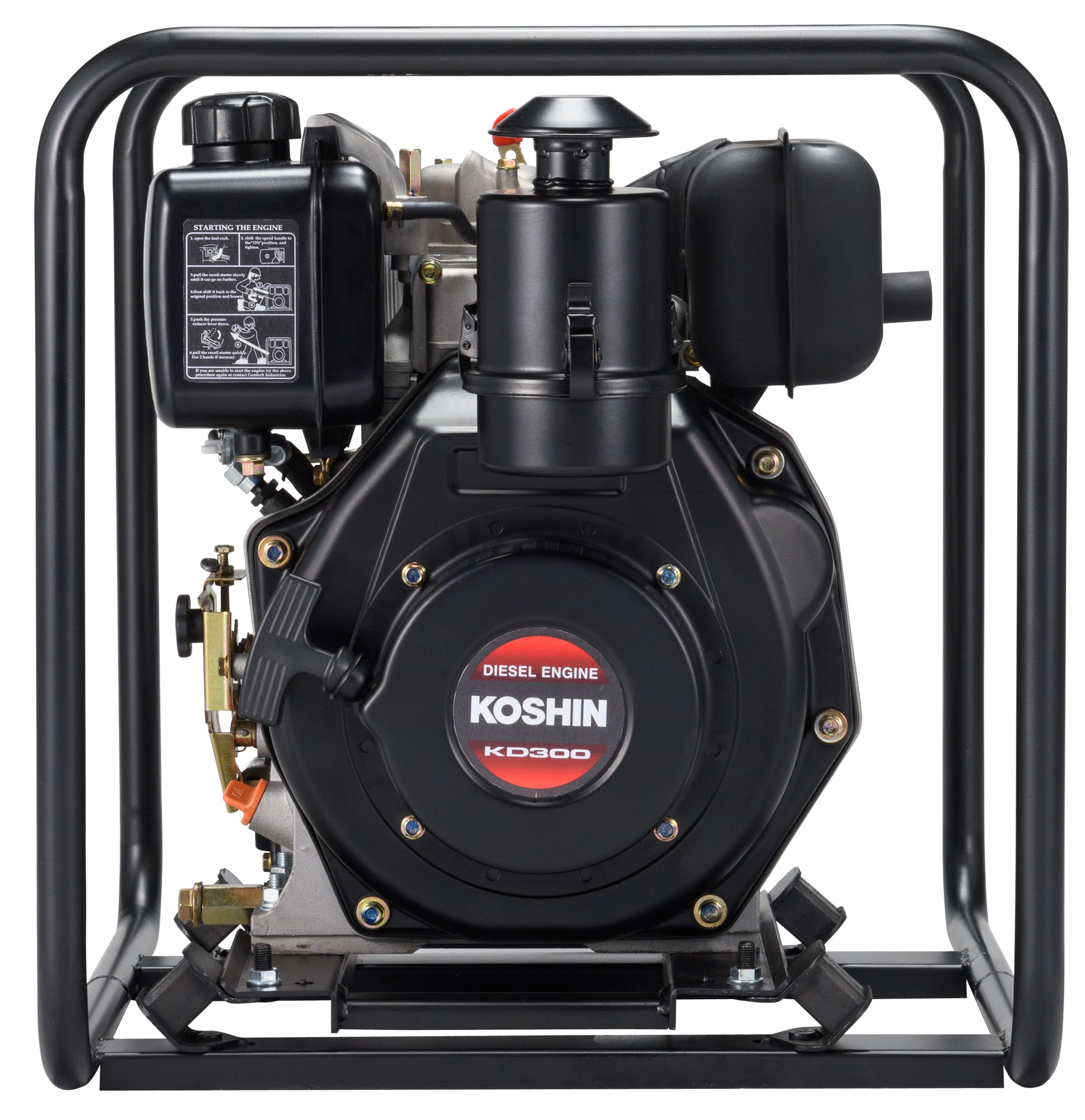 MOTOBOMBA DIÉSEL KOSHIN SEV-80D 3X3"