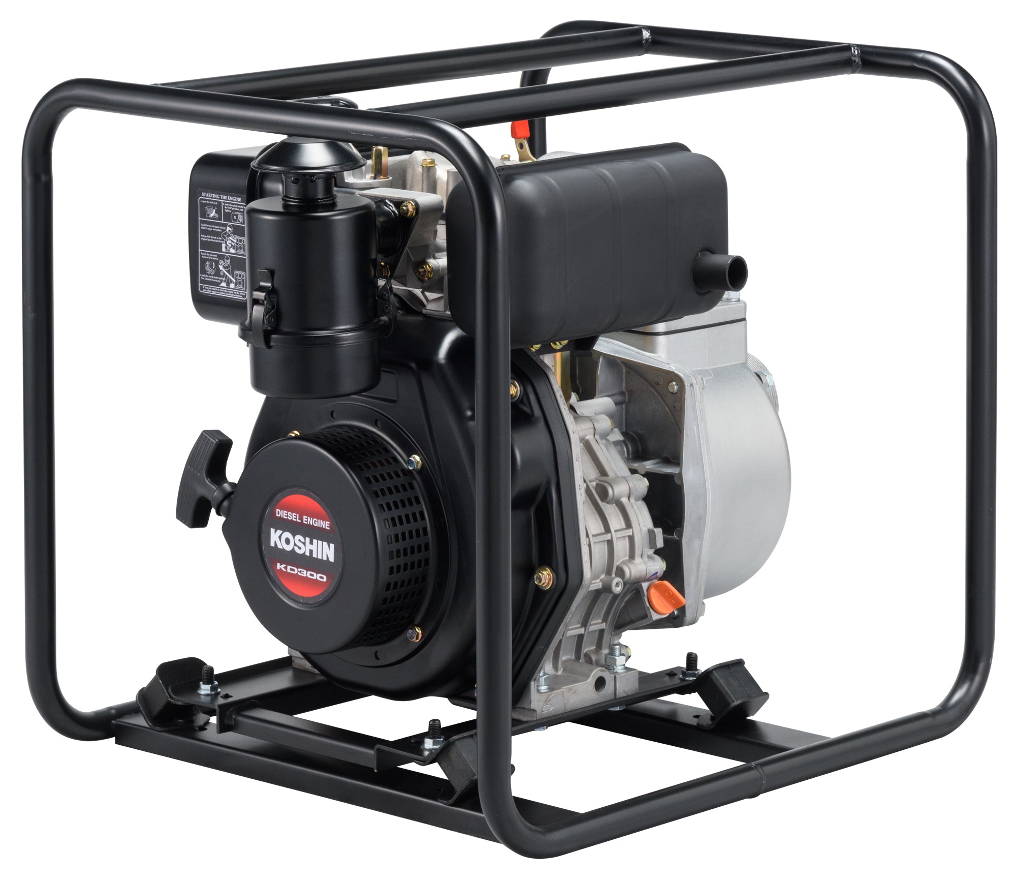 MOTOBOMBA DIÉSEL KOSHIN SEV-80D 3X3"