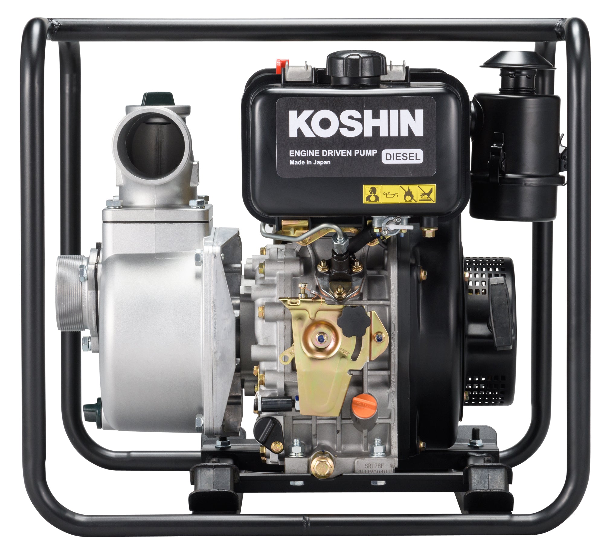 MOTOBOMBA DIÉSEL KOSHIN SEV-80D 3X3"